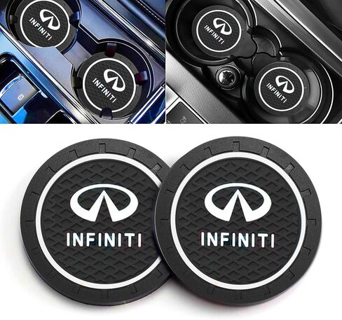 Car Cup Holder Coaster Compatible with Jeep Grand Cherokee Wrangler Compass Renegade Patriot Grand Comander，Recessed Silicone Non-Slip Drink Coaster Car Interior Accessories 2.75 Inch 2 Pieces 2 in Saudi Arabia