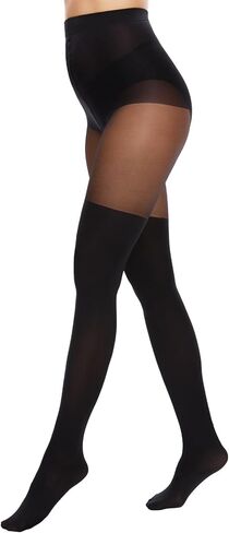 MANZI Faux Thigh High Tights Mock Over the Knee Socks Sheer Suspender Pantyhose Goth Stockings for Women in Saudi Arabia