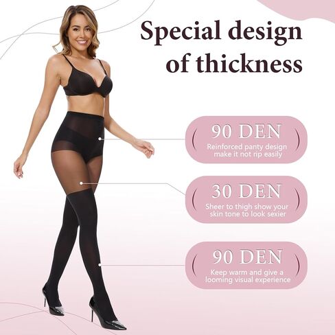 MANZI Faux Thigh High Tights Mock Over the Knee Socks Sheer Suspender Pantyhose Goth Stockings for Women in Saudi Arabia