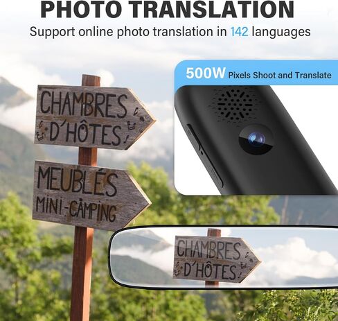 Translation Pen, Support 142 Languages, Online/Offline Modes, 2024 Smart Scanner Translator Pen, Reading Pen for Dyslexia, Voice Translate, Translation Text to Speech Device in Saudi Arabia
