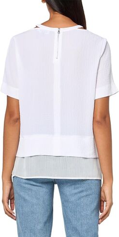 DKNY Women's Casual Relaxed Fit Short Sleeve Top in Saudi Arabia