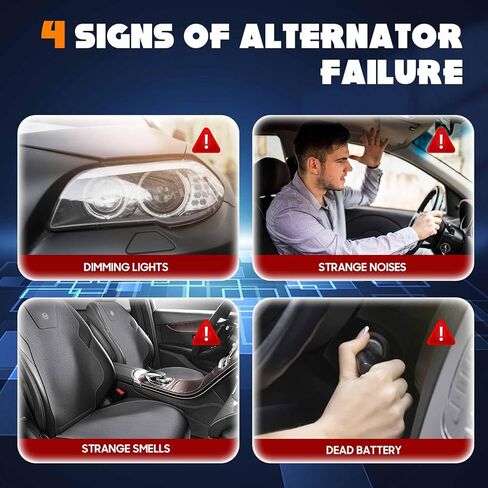 المولد متوافق مع 6.4L 6.4 2008-2010 فورد F-250 F-350 سوبر ديوتي 40052253R 11291 GL919 2905294 12922 A3291 90295696 AND0457 2100643 in Kuwait