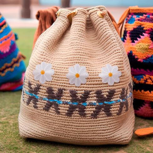 24 قطعة من الحديد على الرقع من ANCIRS، رقعات مطرزة على شكل زهور الأقحوان اللطيفة، رقعات خياطة مزخرفة بالزهور للملابس والجينز والسترات والقبعات والحقائب والحرف اليدوية، 1.57 × 1.57 بوصة، 12 لونًا in Kuwait