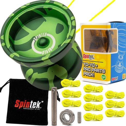 REVLO - High End Professional Yoyo - Yo Yo for Adults with Pro Yoyo String Included - Dual Responsive Yoyo & Unresponsive Yoyo - Pro Trick Yo-Yo - Yoyo for Kids 8-12 - Good Yoyo for Beginners in Saudi Arabia