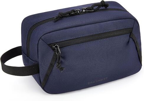 BAGSMART Travel Toiletry Bag for Men and Women, Water-resistant Small Toiletry Bag Organizer for Traveling, Hygiene Bag for Bathroom Shower, Toiletries Accessories,Travel Essentials in Saudi Arabia