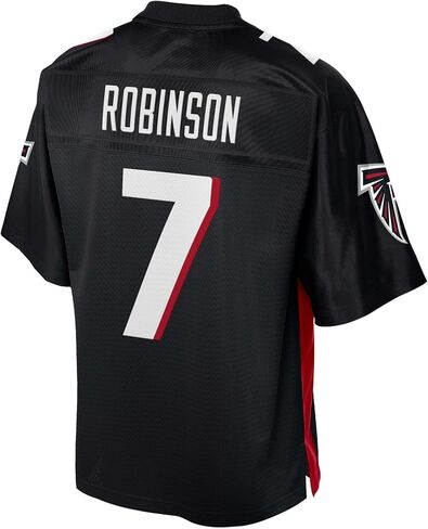 Men's Bijan Robinson Black Atlanta Falcons Replica Jersey in Saudi Arabia