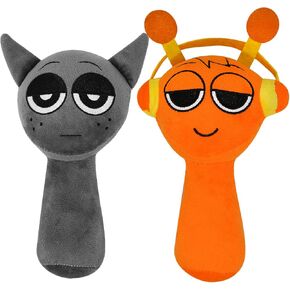 Sprunki Plush Toys, Horror Games Plushies Toy for Fans, Soft Stuffed Animal Pillow Figure Doll Christmas Birthday Gifts for Adult Kids (20Pcs)
