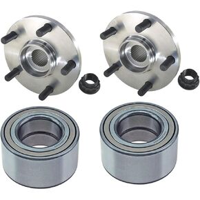 4PCS Front Wheel Bearing Hub Assembly Replacment for 2004-2009 Toyota Camry LE SE XLE / 2001-2007 Highlander / 2004-2008 Sienna / 2005-2008 Avalon / SPK400 WB510063