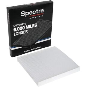 Spectre Essentials Cabin Air Filter by K&N: Premium, 50-Percent Longer Life: Fits Select 2011-2020 JEEP/DODGE (Grand Cherokee, Durango), SPC-3012