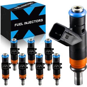 Upgraded Fuel Injectors 5.7L Fits For:-Ram 1500 2011-2018 2500 2011-2017 3500 For:-Jeep Grand Cherokee For:-Dodge Challenger Charger Durango For:-Chrysler 300, 05-18 OE# 05037479AA (8 PCS)
