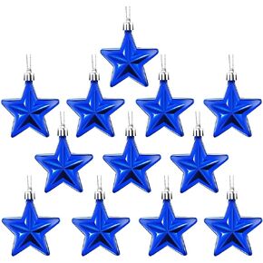 Christmas Ornaments Set, 2.76" Shatterproof Ornaments for Christmas Trees Holiday Wedding Party Decoration of 12 Pcs (Silver)