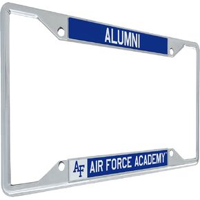 Desert Cactus United States Air Force Academy License Plate Frame USAFA Fightin Falcons Metal Car Tag Holder for Front or Back of Car Officially Licensed (Alumni)