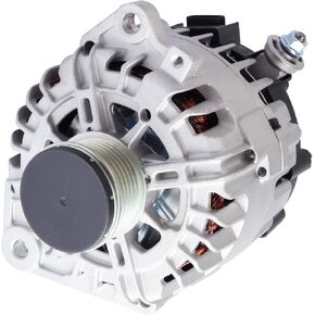 New Alternator Compatible with 2006-2012 Altima Hybrid 2007-2012 Sentra 2007-2013 X-Trail 2.5L L4 Alternator Replace for:23100-JA02A 23100-JA02B 23100-JA04A 11258 11458