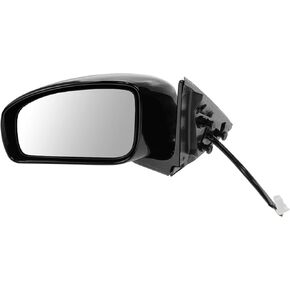 TRQ Left Mirror with Heat without Memory Drivers Side Compatible with 2007-2008 INFINITI G35 IN1320125