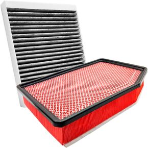 Cabin & Engine Air Filter for ESCALADE, SILVERADO 1500, SILVERADO 1500 LTD, SILVERADO 2500 HD, SILVERADO 3500 HD, SUBURBAN, TAHOE, SIERRA 1500 LIMITED, SIERRA 2500 HD, SIERRA 3500 HD, YUKON, YUKON XL