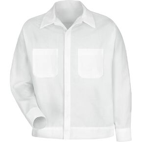 Red Kap Men's Button Front Shirt Jacket