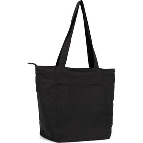 Lily queen Tote Bag for Women Lightweight Shoulder Bag with Zipper Large Travel Handbags Pockets