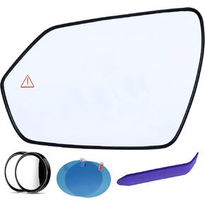 EAP Driver Side Mirror Glass Compatible with Hyundai Elantra 2021-2025, Heated with Blind Spot 87611AA180 87611AB040 87611AB060 87611AA070 87611AA160 HY1324151