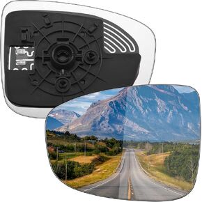 Driver Side Mirror Replacement for Mazda CX-5 2013 2014 - Left Side Mirror Glass, Rear View Mirrors Glass with Power Heated