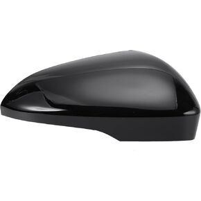 X AUTOHAUX Car Rear View Right Passenger Side Mirror Cover Cap Replacement Gloss Black for Ford Fusion 2013-2019 Fits W/Turn Signal Models Mirror Guard Covers Exterior Decoration Trims