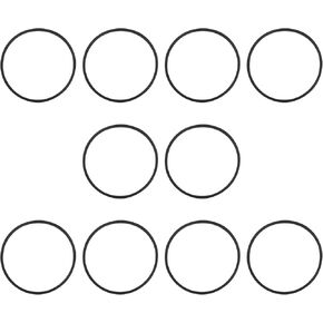 ECSiNG 10pcs Carburetor Float Bowl Gasket Seal O-Ring 43mm ID 46.2mm OD Rubber Lawn Mower Carburetor Gasket Compatible with Briggs & Stratton 693981 280492