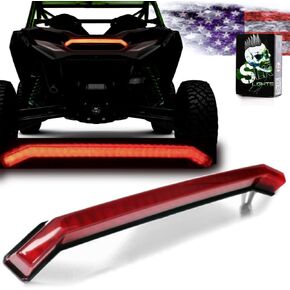 Lights RZR XP RED Center Tail Light,Rear Center Accent Lamp Taillight OEM Replacement for Polaris RZR XP 1000 Turbo Sportsman 1000 XP 2019 2020 2021 (Red Tail light)