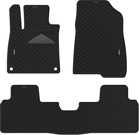سجادات أرضية Mibao لسيارة Ford F-150 SuperCrew 2015-2024 (تشمل 22-24 طراز Lightning)، سجادات سيارة TPE مناسبة لجميع الأحوال الجوية، سجادات أرضية سيارات مضادة للانزلاق مقاومة للماء، مجموعة كاملة من 3 قطع، أسود in Saudi Arabia