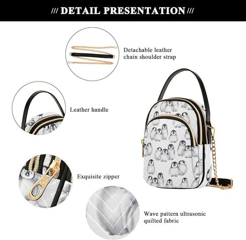 Cell Phone Purse Crossbody Handbag Durable Shoulder Bag Sturdy Travel Pouch in Kuwait