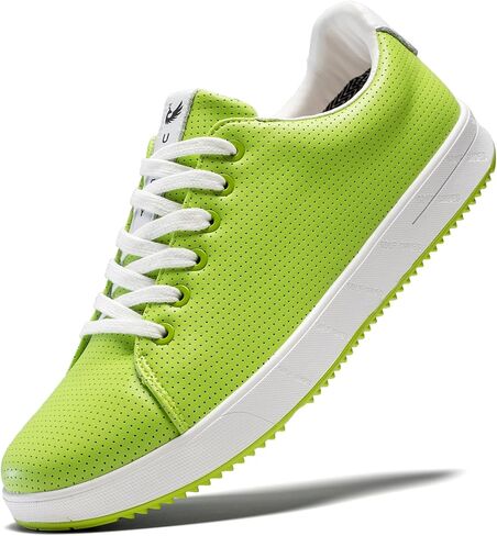 Men's Golf Shoes Professional Spikeless Leather Sneakers Non Slip Low Top Lightweight Comfort Travel Walking Shoes in Saudi Arabia