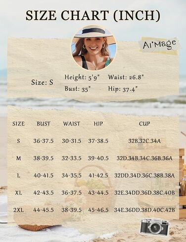 AI'MAGE Womens One Piece Swimsuits V Neck Slimming Bathing Suit Color Block Tie Side Swimwear Tummy Control Swim Suits 2025 in Saudi Arabia
