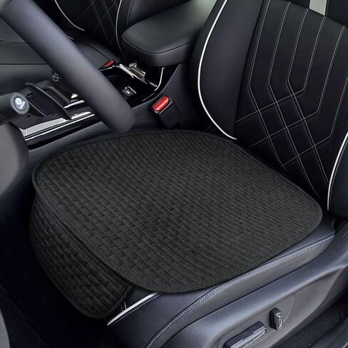 ASUBHA Car Seat Covers Cushion Pad, Seat Covers for Cars, Breathable Anti-Slip Car Seat Pad, Car Interior Accessories Auto Front Seat Protector Mat Universal Fit for Most Cars (Beige) in Kuwait