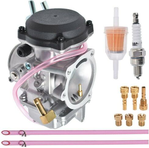 مكربن ​​883 CV 40 مم متوافق مع Harley Davidson Sportster Sportster 883 XL883 Sportster 1200 XLH1200 Carb Replace 27490-04 27421-99C 27421-99A 27465-04 in Kuwait