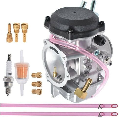 مكربن ​​883 CV 40 مم متوافق مع Harley Davidson Sportster Sportster 883 XL883 Sportster 1200 XLH1200 Carb Replace 27490-04 27421-99C 27421-99A 27465-04 in Kuwait