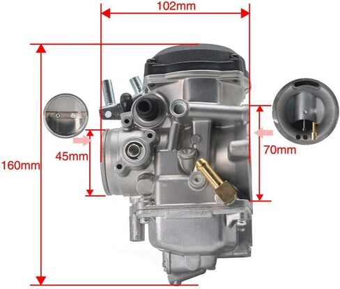 مكربن ​​883 CV 40 مم متوافق مع Harley Davidson Sportster Sportster 883 XL883 Sportster 1200 XLH1200 Carb Replace 27490-04 27421-99C 27421-99A 27465-04 in Kuwait