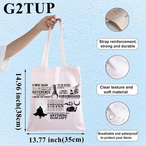 G2TUP Knight Khonshu Handbag Tote Comic Fan Shopping Work Bag Spector Steven Aesthetic Shoulder Bag in Saudi Arabia