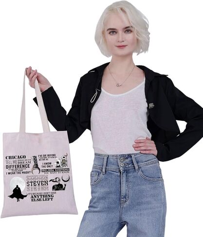 G2TUP Knight Khonshu Handbag Tote Comic Fan Shopping Work Bag Spector Steven Aesthetic Shoulder Bag in Saudi Arabia