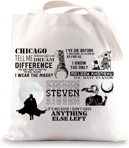 حقيبة يد G2TUP Knight Khonshu، حقيبة كتف كوميدية لمحبي التسوق، حقيبة كتف سبيكتور ستيفن الجمالية in Kuwait