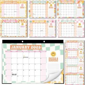 Doodle Large Desk Calendar 2025-2026 - 2025 Desk Calendar Large, Desk Calander, Small Desk Calendar 2025-2026, Large Calendar 2025-2026, Desktop Calendar, 2025 Desk Calender, 2025 Desk Calendars