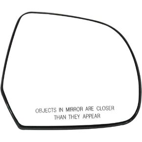 SCITOO Side View Mirror Glass Passenger Right Side Mirror Glass Fit For 2012-2014 For Nissan VERSA W/O HEATED Chrome Convex Replacement Exterior Mirror Glass