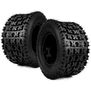 KYX 20x10-10 ATV Tire - 4 PR, Suitable for Rough Terrain, Tubeless,Pattern Z-104, Set of 2