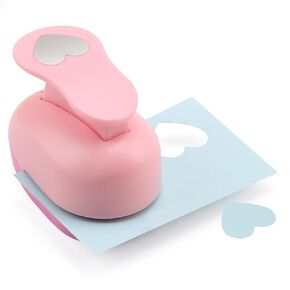 2 Inch Heart Punch, Heart Shaped Hole Punch for Weddings, Scrapbooking, Card Making, Junk Journaling and Homemade Confetti