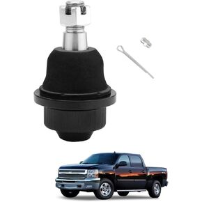 Ball Joint Set (4PCS), Front Suspension Upper & Lower, Compatible with 1999-2010 Chevy Silverado, Avalanche, Suburban, GMC Sierra, Yukon XL 1500 2500 3500 HD, Fit for Control Arms, OE# K6696 K6693