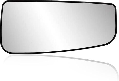 Passenger Right Side Lower Heated Exterior Mirror Glass Replacement Compatible with 2015-2020 Ford F150, 2017-2020 F250 F350 Convex Lens Glass(Passenger Side Lower(RH)) in Saudi Arabia