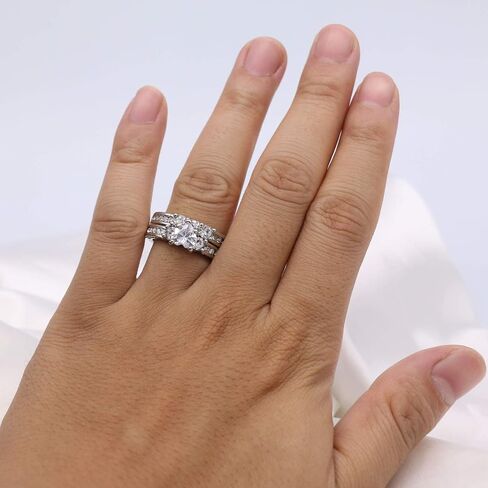 Yellow Gold Filled Bridal Sets 1CT Heart cut Cz Engagement Ring 2pcs Womens Wedding Ring Sets in Kuwait