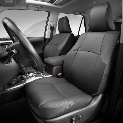 CoverCenter® for Toyota 4Runner Seat Covers 2011-2024(2-Row,5 Seats Model ONLY),Custom-Fit Full Set Bright Red Seat Cover for 4Runner 2024 2023 2022 2021 2020 2019 2018-2011 Luxury Leather Accessories in Saudi Arabia