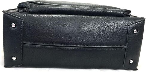 Medium Studded Gun Purse Leatherette Locking Concealed Carry Tote Purse in Saudi Arabia