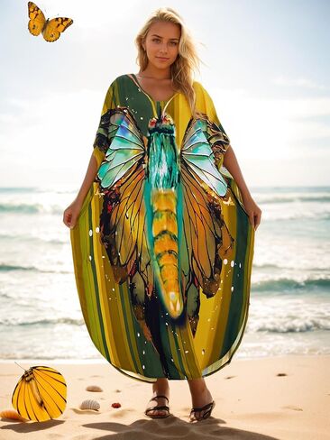 Kaftan Dresses for Women Plus Size-Caftans for Women Plus Size-Kaftan for Women-Caftan for Women，One Size,US S-4XL in Saudi Arabia