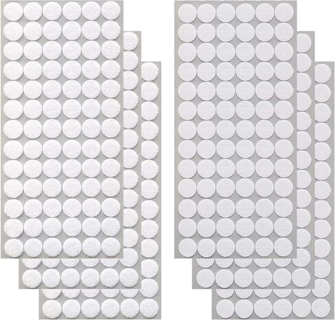 2x4 inch Hook and Loop Strips with Adhesive, 12 Sets Heavy Duty Fasteners (Black) in Saudi Arabia