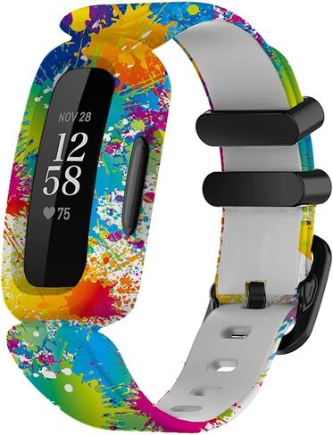 سوار بديل من السيليكون لساعة Fitbit Ace 3/Inspire 2 البديلة، in Saudi Arabia