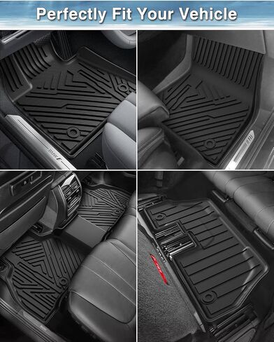 Mixsuper Truck Bed Mat for Tacoma 2005-2023, Only for 5ft Bed, All Weather Bed Liner for Tacoma Accessories TPE Durable Odorless Black in Saudi Arabia